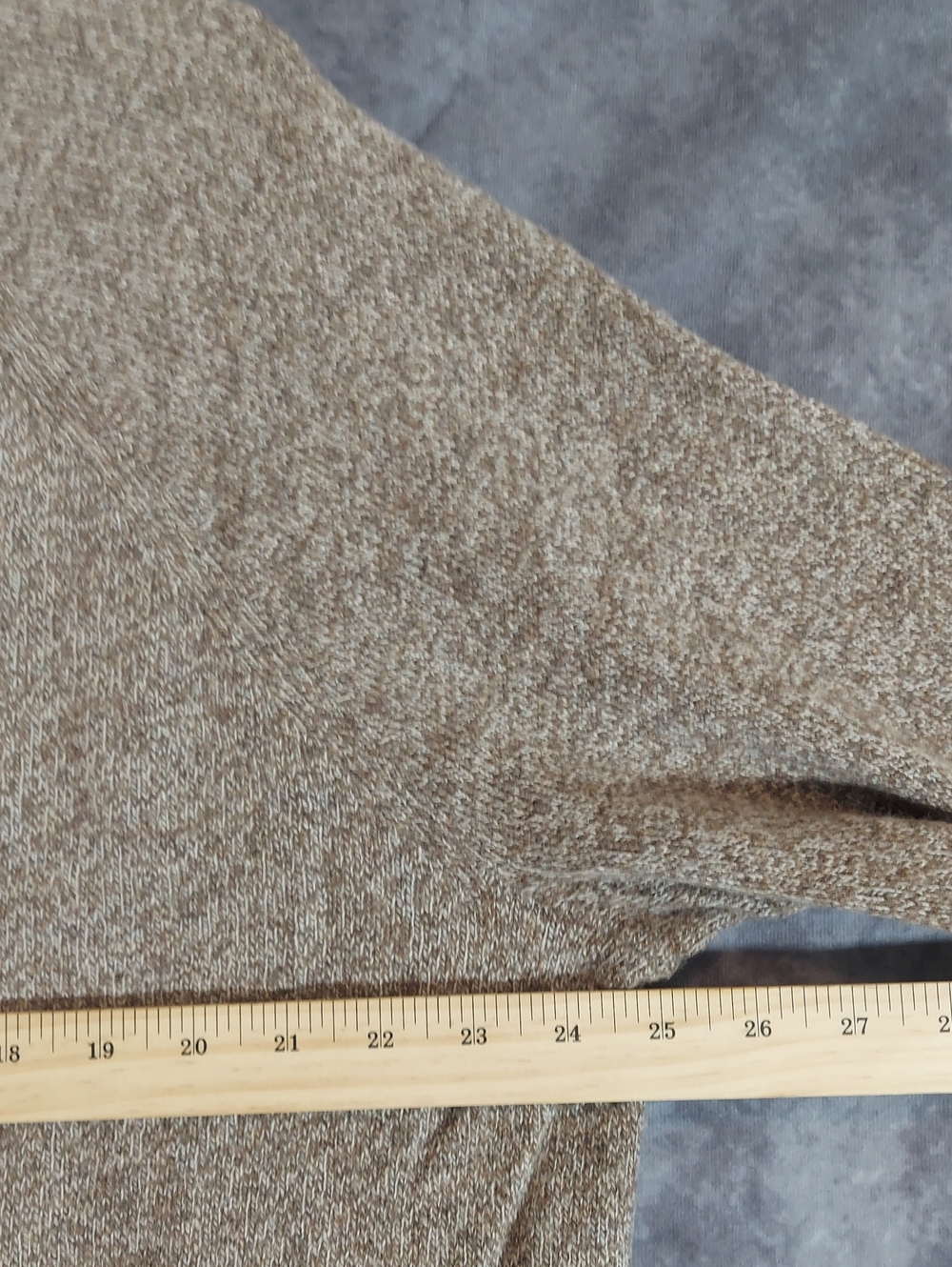 Men's J. Crew Brown Textured Lamb's Wool Blend Crewneck Sweater XXL - NWOT - Picture 4 of 7